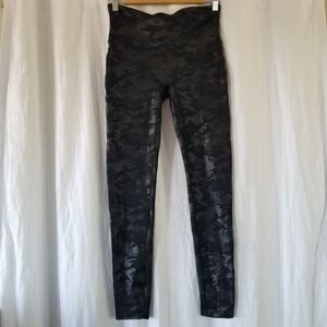 Spanx | Faux Leather Camo Leggings